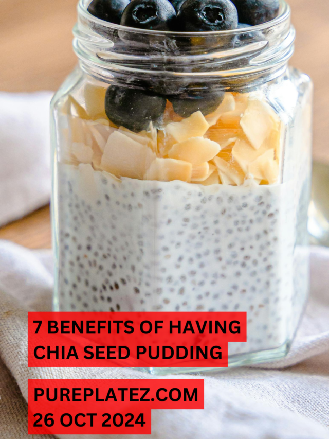 7 BENFITS OF HAVING CHIA SEED PUDDING